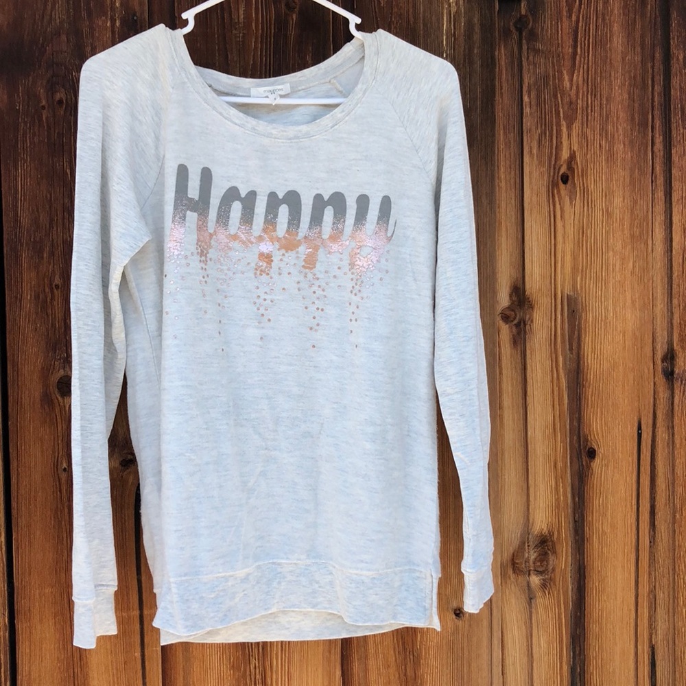 Crew neck long sleeve